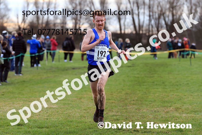 Senior mens 2024 NECAA Cross Country Champs., Temple Park, South Shields. Photo: David T. Hewitson/Sports for All Pics